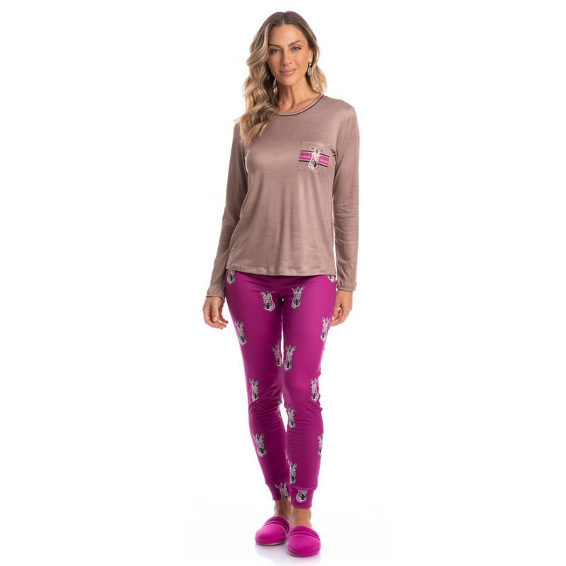 Pijama-Feminino-Legging-Estampado-Jungle-Zebra