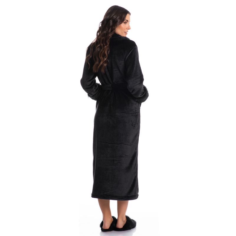 Robe-Feminino-Longo-Em-Fleece-Com-Pelo-Gigi
