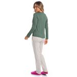 Pijama-Feminino-Longo-Com-Bolso-Lina-Verde