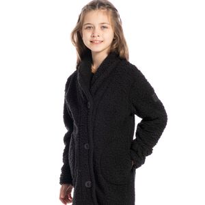 Casaco Infantil Feminino Com Bolso Sheep Mel