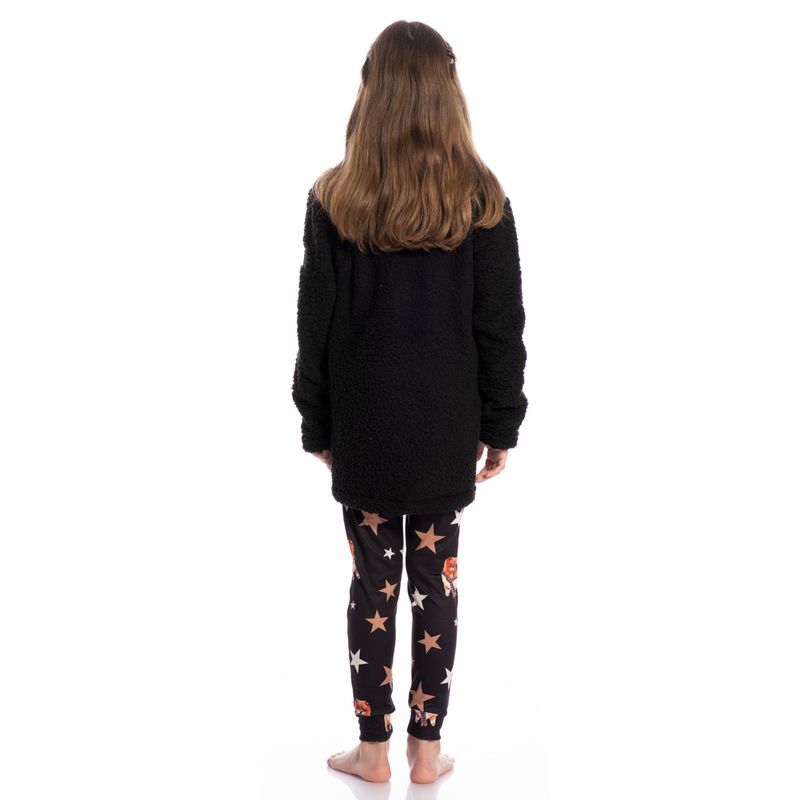 Casaco-Infantil-Feminino-Com-Bolso-Sheep-Mel