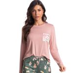 Pijama-Feminino-Longo-Com-Bolso-Bela-Hora-Do-Cha