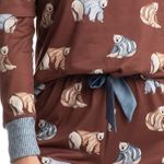 Pijama-Feminino-Longo-Com-Punhos-Martina