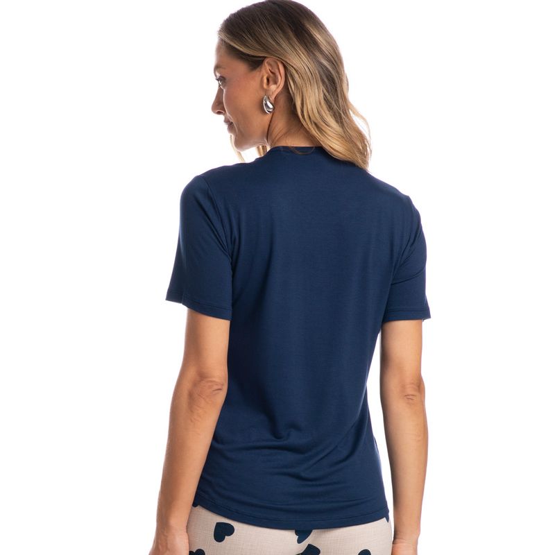 Pijama-Feminino-Longo-Manga-Curta-Lile