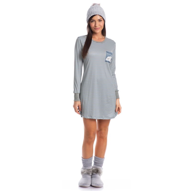 Camisao-Curto-Manga-Longa-Com-Bolso-Listrado-Polar