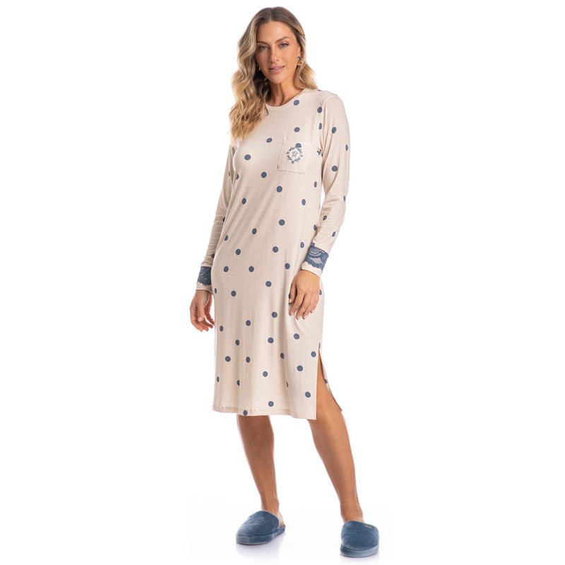 Camisao-Feminino-Midi-Poa-Agatha