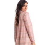 -Camisao-Feminino-Abotoado-Curto-Xadrez-Laura