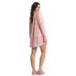 -Camisao-Feminino-Abotoado-Curto-Xadrez-Laura