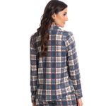 Pijama-Feminino-Abotoado-Longo-Xadrez-Detalhe-Cetim-Laura