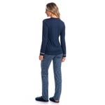 Pijama-Feminino-Longo-Isabel-Azul