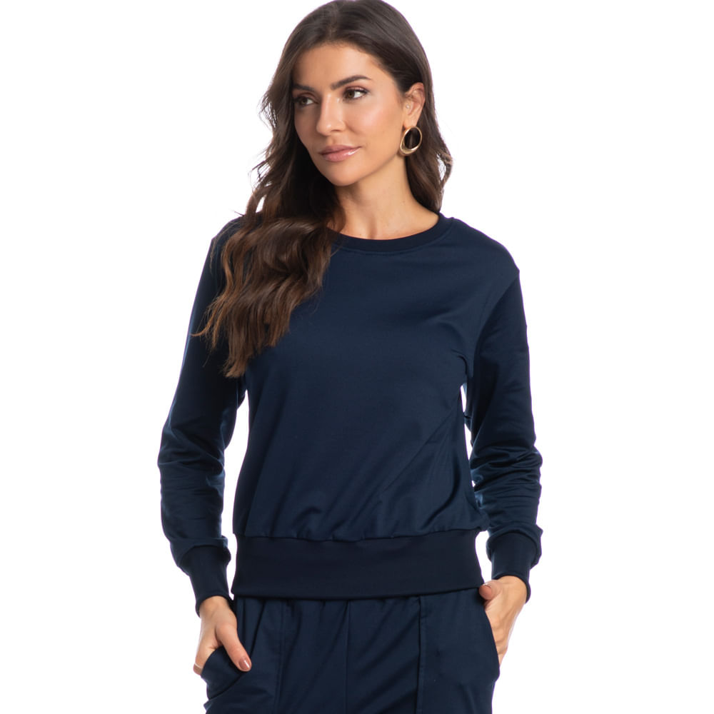 Conjunto Feminino Bel Azul-marinho - Imagem 1