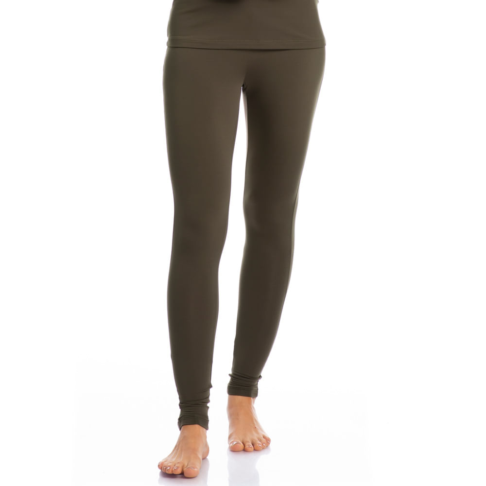Calça Legging Thermo Marrom - Imagem 1