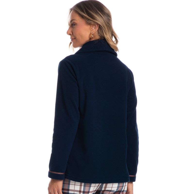Pijama-Feminino-Longo-Abotoado-Microsoft-Bia