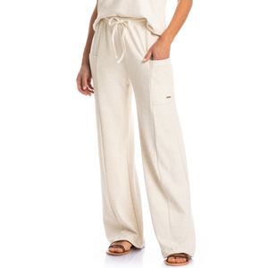 Calça Feminina Em Atoalhado Sanremo