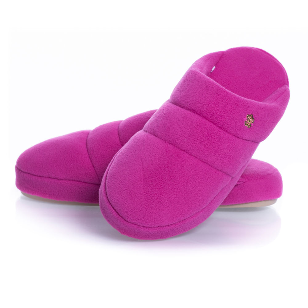 Chinelo Feminino Em Microsoft Puffer Rosa - Imagem 1