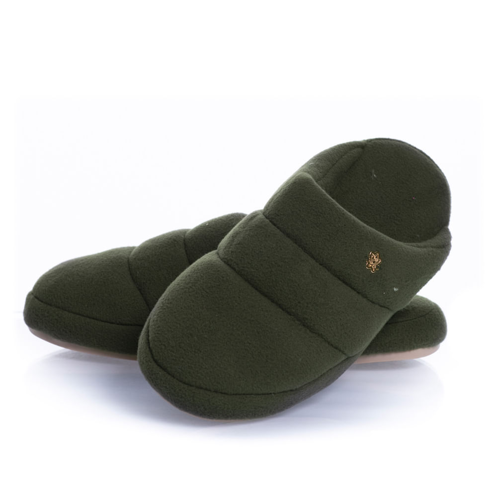 Chinelo Feminino Em Microsoft Puffer Verde - Imagem 1