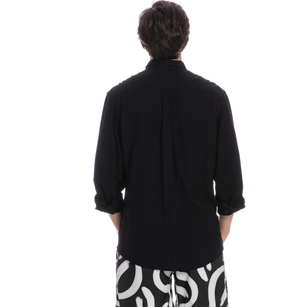 Camisa Masculina Maragogi Miguel Preto - Imagem 2