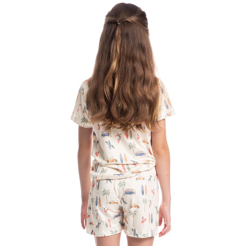 Pijama-Unissex-Curto-Com-Bolso-Infantil-Surf