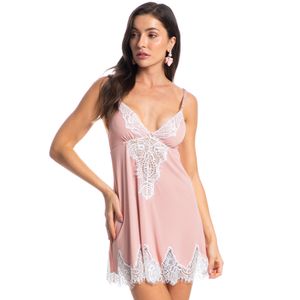 Camisola Curta Com Renda Ayla