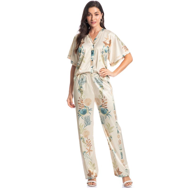 Pijama-Feminino-Longo-Abotoado-Em-Cetim-Alana