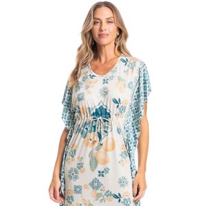 Kaftan Midi Lenço Regina Limões
