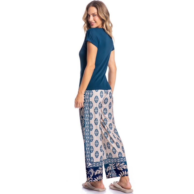 Pijama-Feminino-Longo-Paola-Abacaxi-