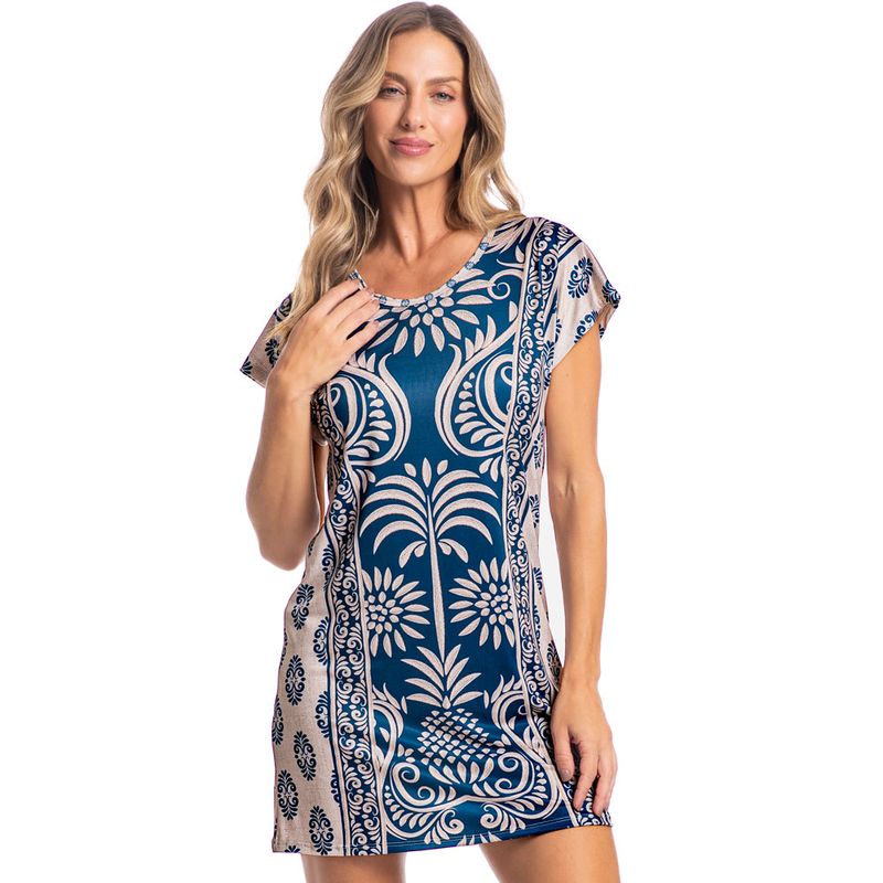 Camisao-Feminino-Curto-Paola-Abacaxi-