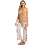Pijama-Pantacourt-Victoria-Caramelo
