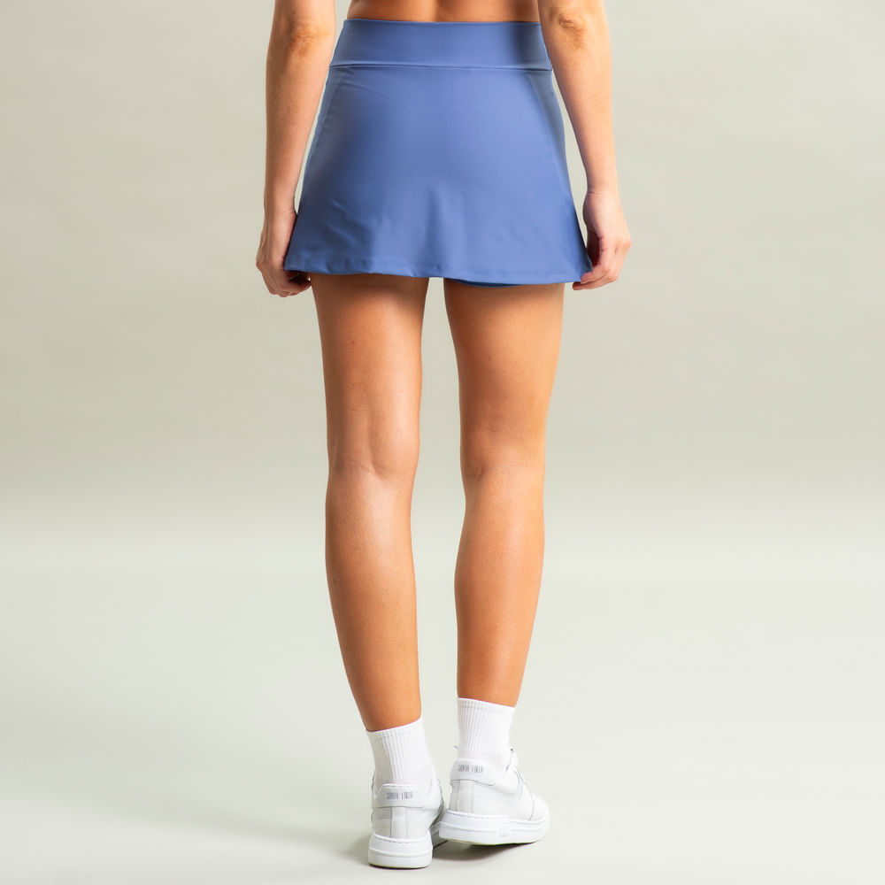 Short Saia Ajustado Bounce Vivame Azul-2 - Imagem 2
