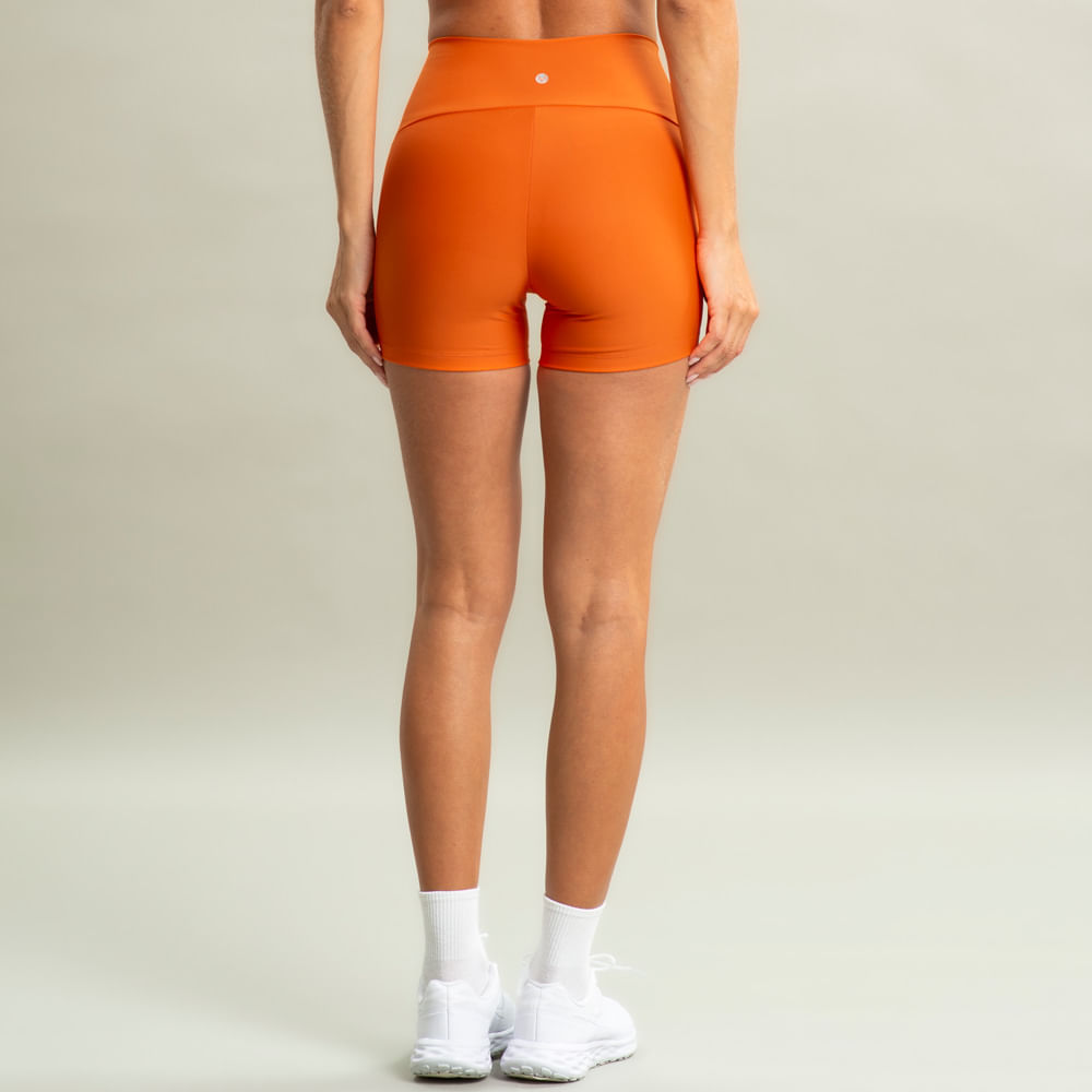 Shorts Curto Invisible Slim Shape Heat Vivame Laranja-3 - Imagem 2
