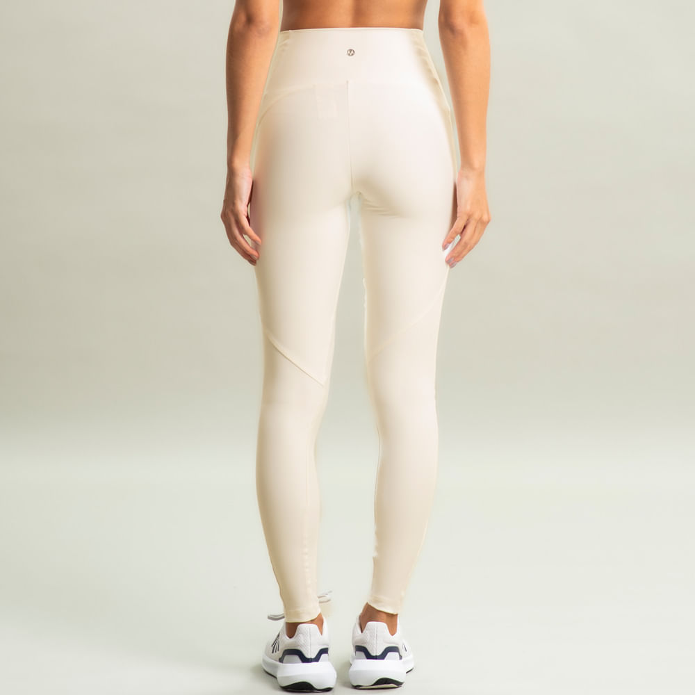 Calça Legging Perfect Shape Emana Plus Clay Vivame Branco - Imagem 2