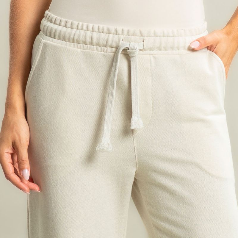 Calca-Feminina-Em-Moletom-Cargo-Com-Bolso-Harper-Vivame