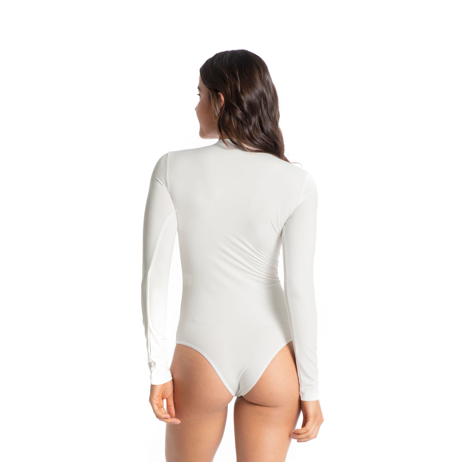 Body Manga Longa Thermo Branco - Imagem 2
