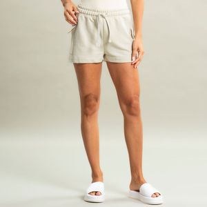 Shorts Feminino Em Moletom Cargo Harper Vivame