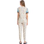 Pijama-Feminino-Longo-Manga-Curta-Nautical