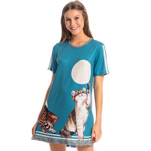 Camisão Curto Cats