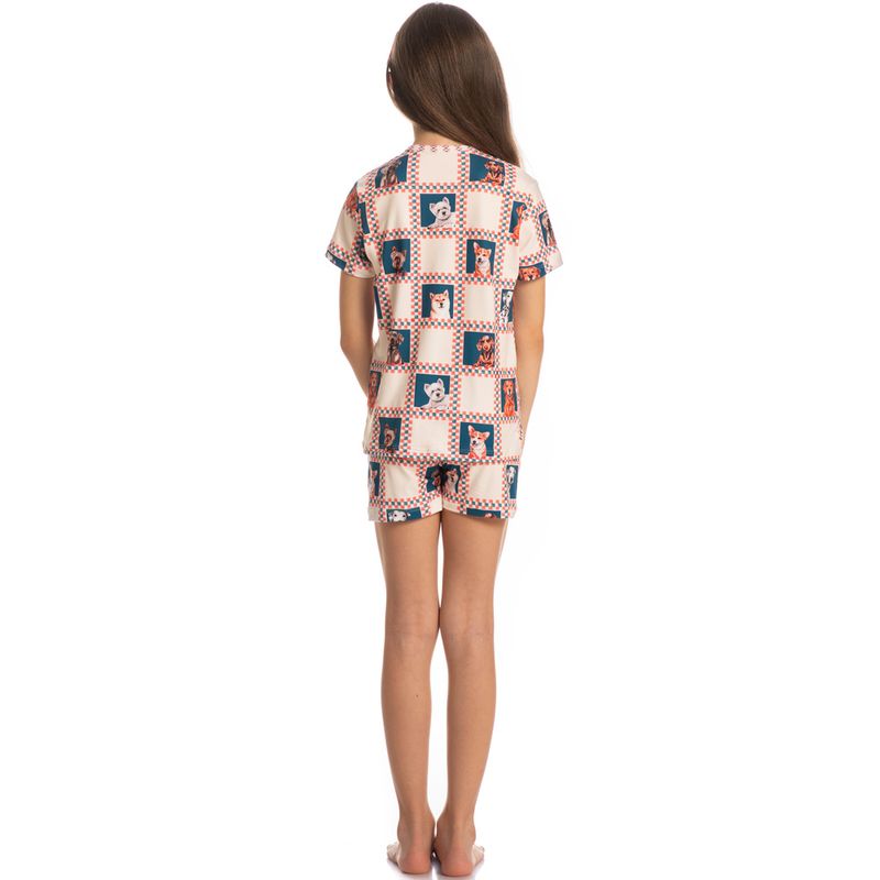 Pijama-Unissex-Infantil-Curto-Fun