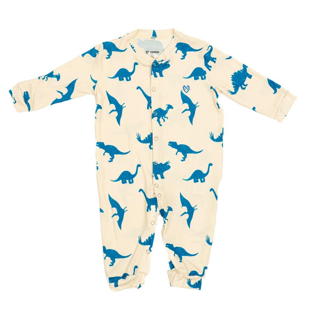 Macacão Baby Bambini Bege - Imagem 1