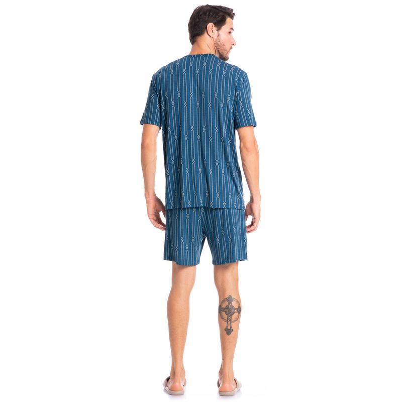 Pijama-Masculino-Curto-Abotoado-Victor-Tombini