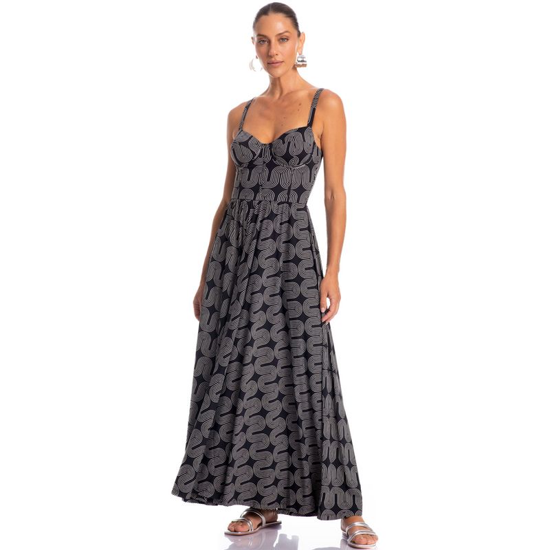 Vestido-Longo-Corset-Spina-