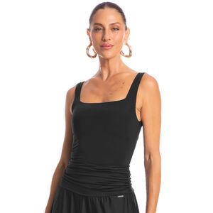 Regata Feminina Com Decote Quadrado Caribe