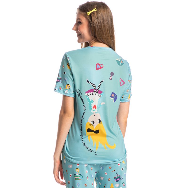 Pijama-Feminino-Longo-Manga-Curta-Marlowa