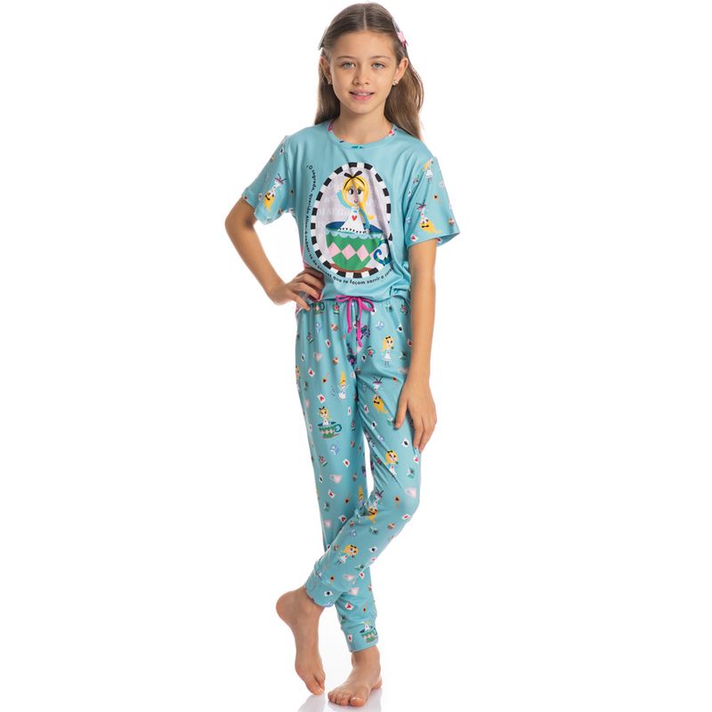 Pijama-Infantil-Longo-Manga-Curta-Marlowa