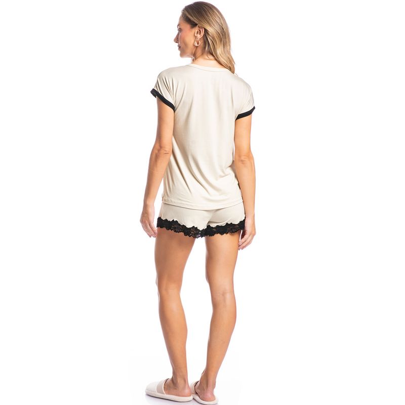 Pijama-Feminino-Curto-Com-Renda-Lile