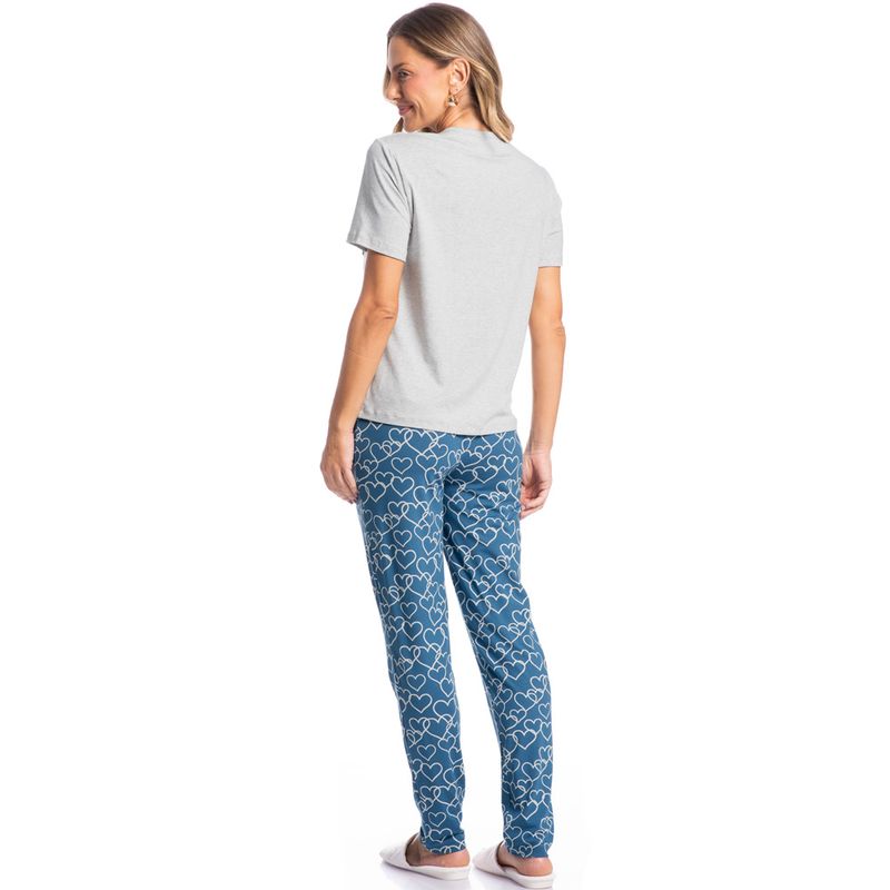 Pijama-Feminino-Longo-Manga-Curta-Gabrielle