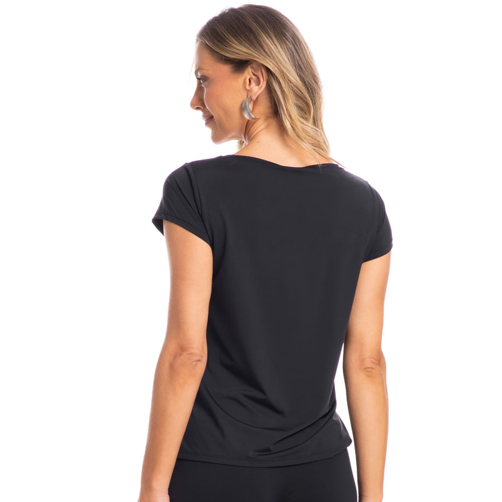 Blusa Feminina Madrid Preto - Imagem 2