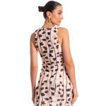 Vestido-Midi-Tule-Franzido-Ondas