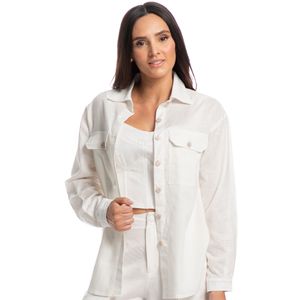 Camisa Feminina Em Linho Sofia Noronha