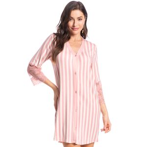 Camisão Feminino Abotoado Helena