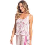 Pijama-Feminino-Longo-Camila-Floral-Rosa-
